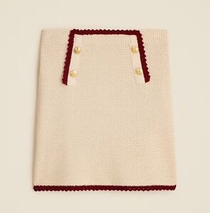 J Crew Crochet Mini Skirt